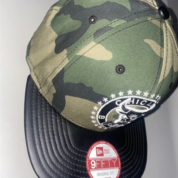 Chicago Bulls New Era 9FIFTY Camo Print Snapback Hat - Picture 4 of 10